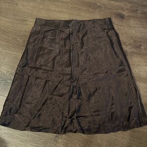 Aritzia Satin Mini Skirt
